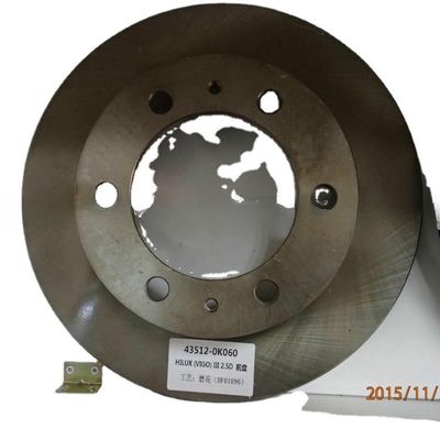 Voorste remplaat rotor voor Toyota Hilux Vigo Pick Up 43512-0k060 OE NO. 43512-0k060