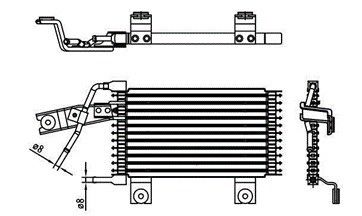 Top-rated olie koeler Assy voor Nissan Teana L33 QR25 2013-2018 21606-3TN0A 21606-3TS0A